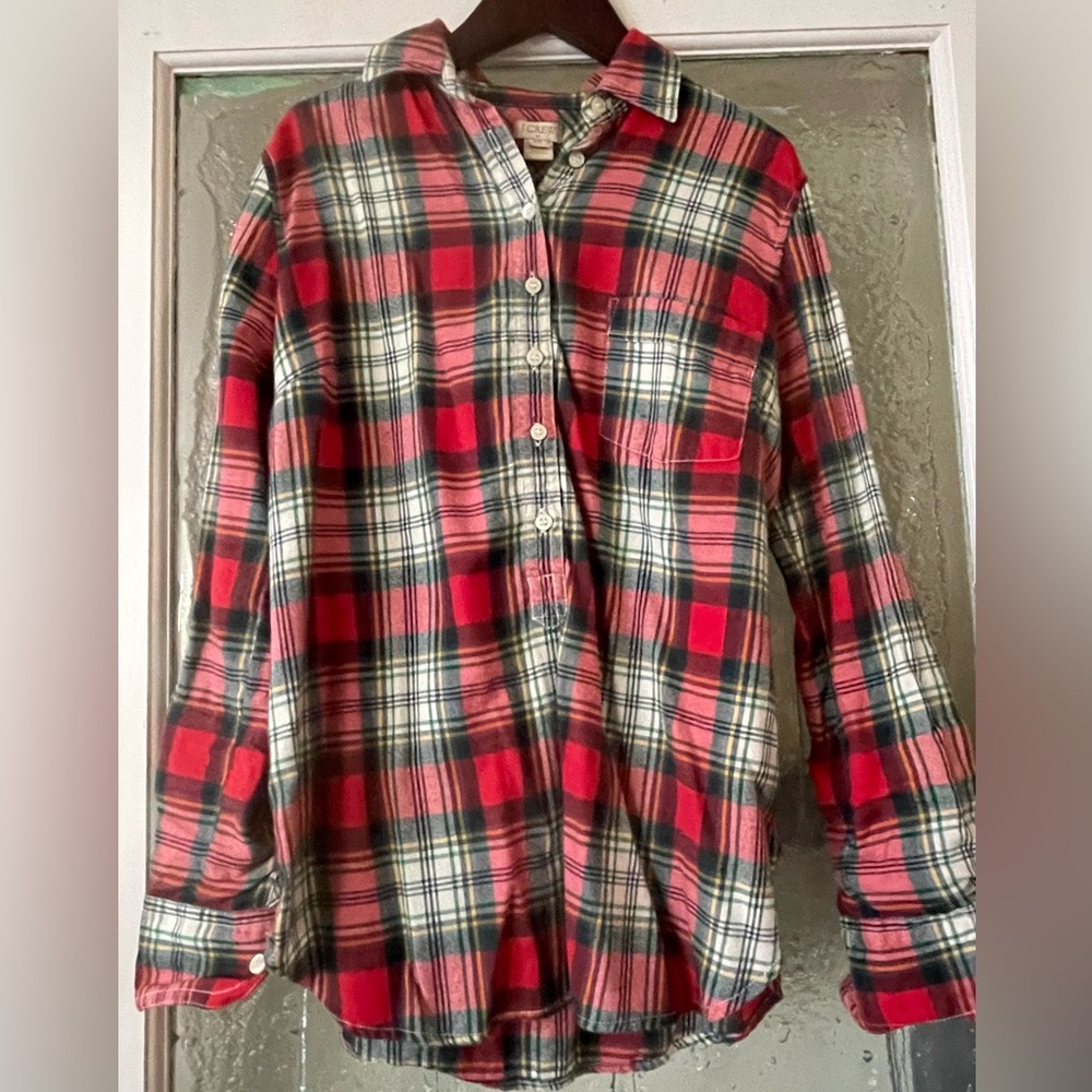 J.Crew Holiday Plaid Shirt